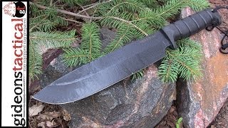 Ontario SP51 Knife Review Hall Of Champions [upl. by Ydoj]