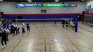 RSEQ D1 Volleyball Féminin 🏐 BoisdeBoulogne  Outaouais 20231006 [upl. by Baryram]