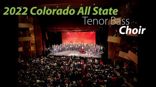 2022 Colorado All State Choir  AUDIO ONLY [upl. by Acinor]