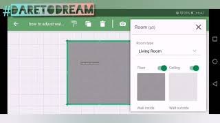 Planner 5D tutorial  wall settings [upl. by Gustav]