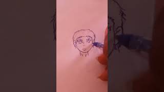 Watch till the end music anime spedup trending quickdraw drawing art quicksketch nightcore [upl. by Merle]