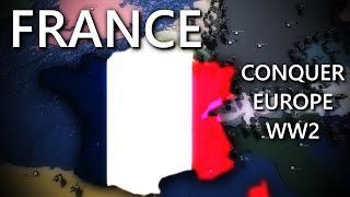 FRANCE in Roblox Conquer Europe WW2 [upl. by Lynden]