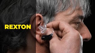 How to insert and remove a BTE in the ear with earmold  REXTON Hearing Aids [upl. by Asilem]