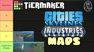 Which Are The Best Industries Maps In Cities Skylines amp Why [upl. by Aicitan]