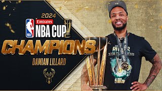 Damian Lillards TOP PLAYS from the 2024 EmiratesNBACup 🏆 [upl. by Haon]