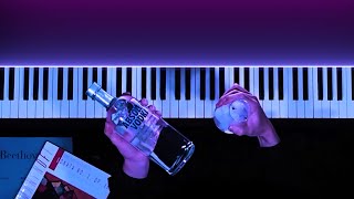 After Drinking 40 VODKA  Rachmaninoff Prelude in Csharp minor [upl. by Assirt]