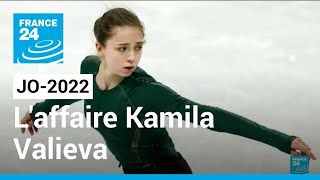 JO2022  la patineuse russe K Valieva favorite contrôlée positive • FRANCE 24 [upl. by Blisse]