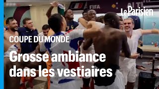 Coupe du monde 2022  l’explosion de joie des Bleus après leur victoire face à la Pologne [upl. by Ayardna]