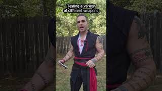 Do Spinning Attacks with a SWORD Work The Great Spinning Experiment Shorts [upl. by Josey]