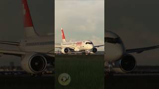 Planespotting  Swiss Airbus A220  Frankfurt Airport  MSFS in 2024 msfs2020 aviation gameplay [upl. by Arem]