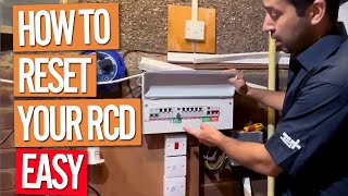 RCD Keeps Tripping How to Reset RCD Circuit Breaker amp Restore Power [upl. by Matazzoni]