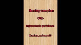 Nursing care plan on hyperemesis gravidarum ncp careplan obg viralvideos [upl. by Llednahs652]