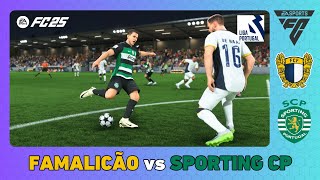 FAMALICÃO vs SPORTING CP  Liga Portugal 202425  EA SPORTS FC 25 [upl. by Ocko]