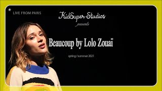 Lolo Zouaï  Beaucoup LIVE for KidSupers Paris Fashion Week Debut [upl. by Namron]