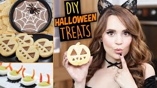 DIY HALLOWEEN TREATS [upl. by Jariv589]