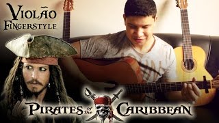 Pirates of the Caribbean Fingerstyle Acoustic Guitar by Rafael Alves Piratas do Caribe [upl. by Aihsekram]