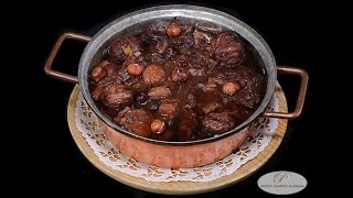 Paleron de bœuf en daube aux châtaignes et noisettes [upl. by Love960]