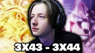 Im DESTROYED JJBA Part 3 Episode 43 and 44 Reaction [upl. by Eimmak710]