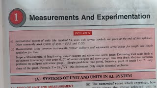 MEASUREMENTS AND EXPERIMENTATION CLASS 9 ICSE CHAPTER 1 EXERCISE 1 C [upl. by Suoirrad]