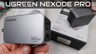 UGREEN Nexode Pro 65 and 100 watt USB C Chargers Reviewed and Tested [upl. by Aikimat]