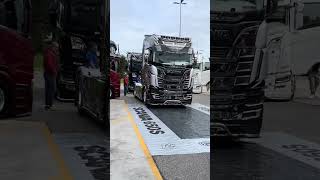 Scania super V8 R580 truck interior scania heavy trailer👑 Ep45truckdriver truckdriver Sweden🇸🇪🇩🇪👈 [upl. by Ahsiugal]