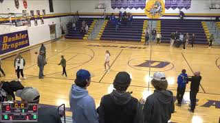 Deshler High School vs Tri County High School Mens Varsity Basketball [upl. by Deroo]