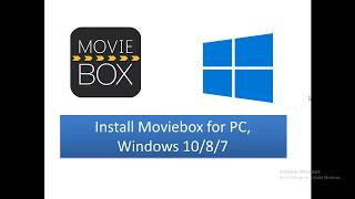 Install moviebox App for PC Windows 1087 Mac [upl. by Elna]