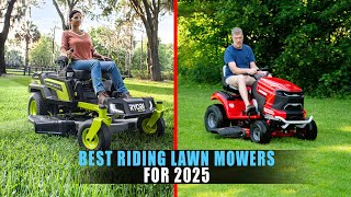 5 Best Riding Lawn Mowers for 2025 [upl. by Nolahs]