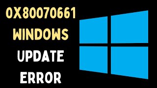 How to Fix 0x80070661 Windows Update Error on Windows 11 [upl. by Iretak]