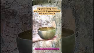 Experience Total Relaxation With Tibetan Singing Bowl  Stress Relief Meditation amp Chakra Healing [upl. by Ru]