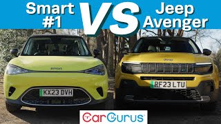 2024 Smart 1 vs Jeep Avenger Who makes the best £35k family EV [upl. by Vaenfila660]