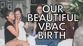 SUCCESSFUL VBAC BIRTH STORY  NATURAL UNMEDICATED BIRTH  BIRTH CENTER BIRTH [upl. by Moriah]