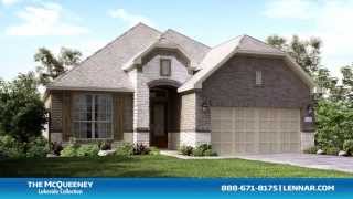 The McQueeney Home Tour  Lennar Houston [upl. by Notneb]