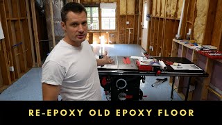 Reepoxy Old Epoxy Floor Armorseal  Rexthane [upl. by Elatsyrk]