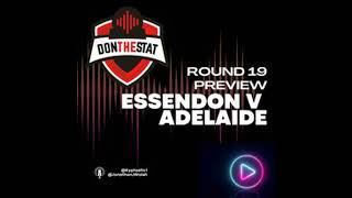 Don the Stat 2024 Round 19 vs Adelaide Crows [upl. by Urbana]