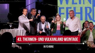 Thermen und Vulkanland Weintage in Fehring  Styria  Austria  vulkantvat [upl. by Releehw47]