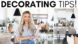 KITCHEN DECORATING TIPS  HOME DECOR IDEAS  HOW TO GIVE YOUR SPACE A HIGHEND LOOK FOR LESS [upl. by Tiffy]