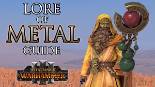 How to use the LORE of METAL spells  Warhammer 3 [upl. by Nnalatsyrc584]