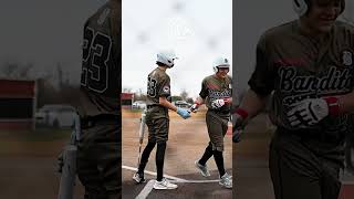 12 year old LEYLAND HENRY of PREMIER BANDITOS DELEON 12 hits a HOME RUN in National Tourney [upl. by Idyh374]