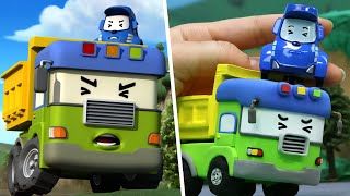 We Have to Go After Titan  POLI in Real Life  Toy For Kids  Cartoon for Kids  Robocar POLI TV [upl. by Araes]