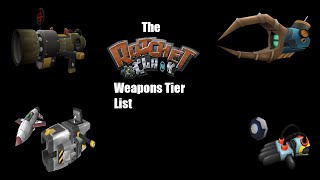 The Ratchet and Clank Weapons Tier List [upl. by Tildie977]