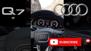 Audi Q7 Driving Assistance 2020 [upl. by Dreeda736]