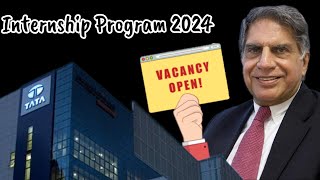 Tata Groups Internship Program 2024 [upl. by Yurik903]