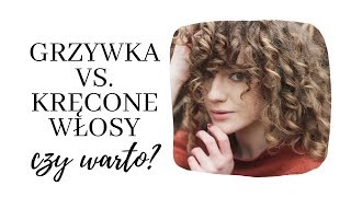 GRZYWKA vs KRĘCONE WŁOSY  Za i przeciw  zakręcovnia [upl. by Noirret]