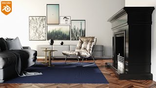 Creating an Interior in Blender [upl. by Mistrot125]