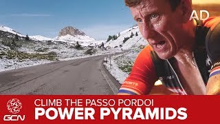 Power Pyramids on the Passo Pordoi  Indoor Training With GCN [upl. by Iznekcam666]