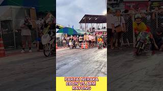 ARM RAYONG VS EBON MAIN 600 METER GAYA SUPERMEN teknotunner armrayong ebon dragthailand [upl. by Haem697]