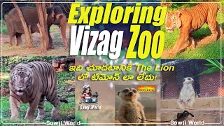 Exploring Indira Gandhi Zoo Park Visakhapatnam  Sowji World [upl. by Craggie]