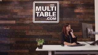 MultiTable Highest Rated Height Adjustable Standing Desks [upl. by Amein]