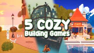 5 COZY BUILDING SANDBOX GAMES For Tiny Glade Enjoyers [upl. by Akerue]